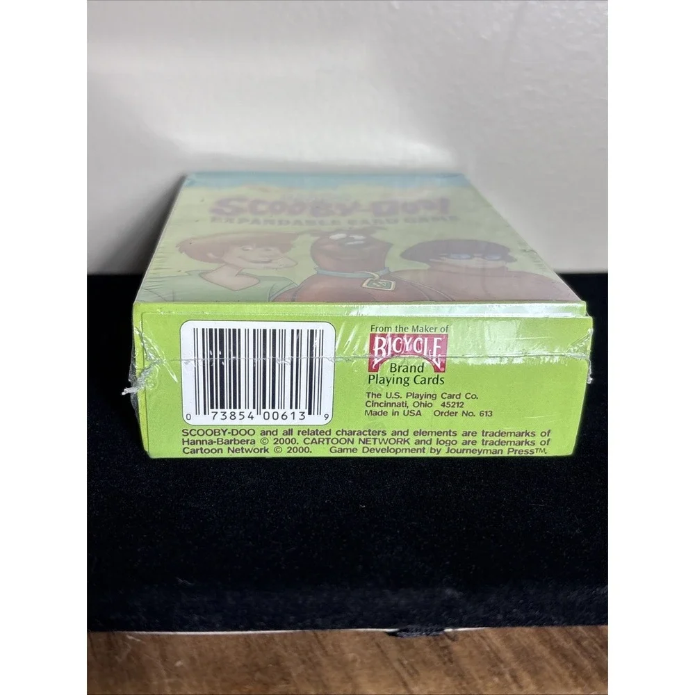 SCOOBY DOO Bicycle EXPANDABLE CARD GAME NEW SEALED Vintage 2000